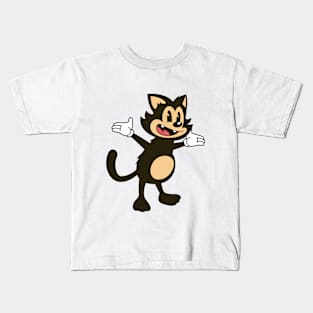 Asking Cat Kids T-Shirt